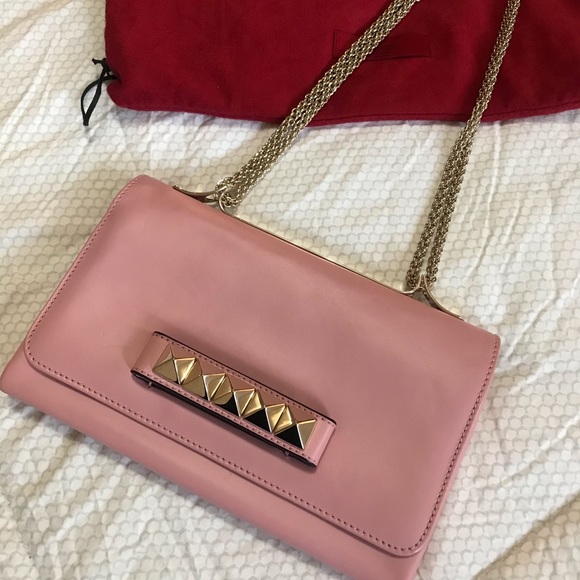 Valentino Va Va Voom Leather  Bag (color: Blush) - Picture 5 of 5